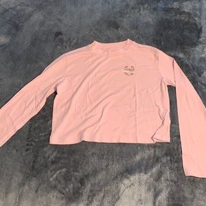 PINK Cropped Longsleeve
